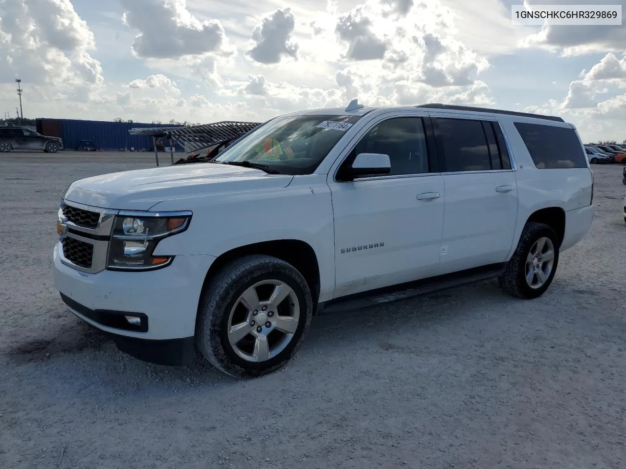 2017 Chevrolet Suburban C1500 Lt VIN: 1GNSCHKC6HR329869 Lot: 79276164