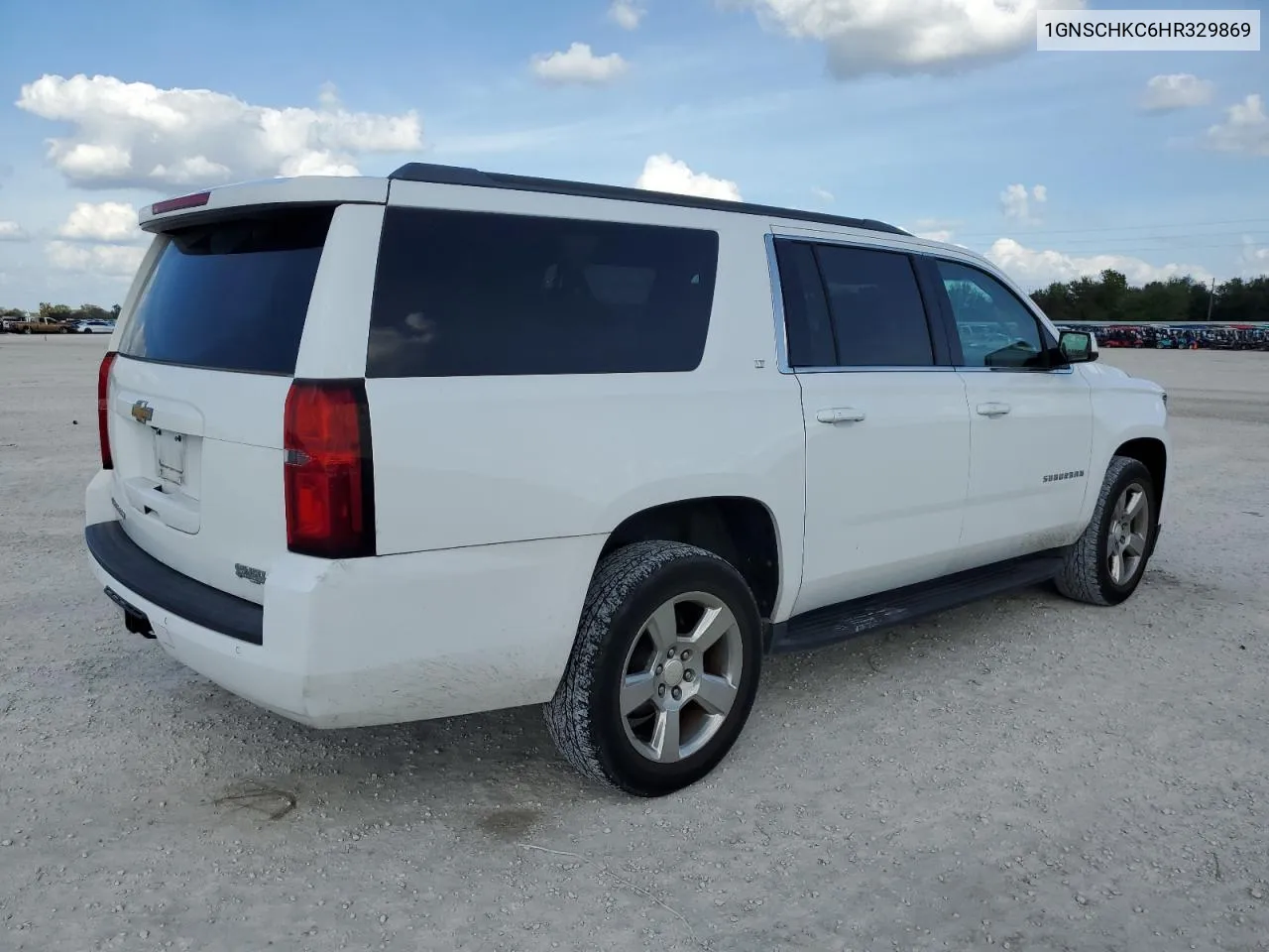 2017 Chevrolet Suburban C1500 Lt VIN: 1GNSCHKC6HR329869 Lot: 79276164