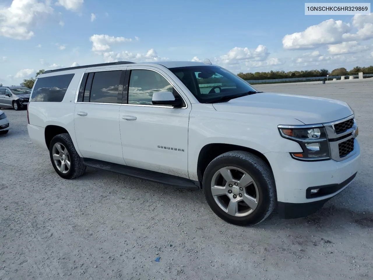 2017 Chevrolet Suburban C1500 Lt VIN: 1GNSCHKC6HR329869 Lot: 79276164