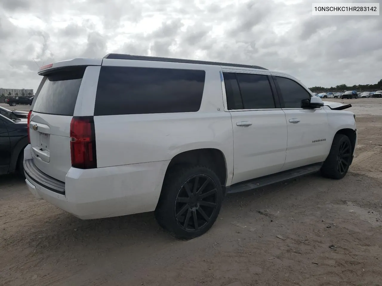 2017 Chevrolet Suburban C1500 Lt VIN: 1GNSCHKC1HR283142 Lot: 79503114