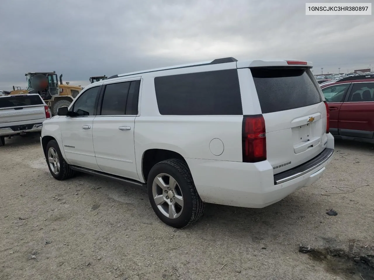 2017 Chevrolet Suburban C1500 Premier VIN: 1GNSCJKC3HR380897 Lot: 79512474