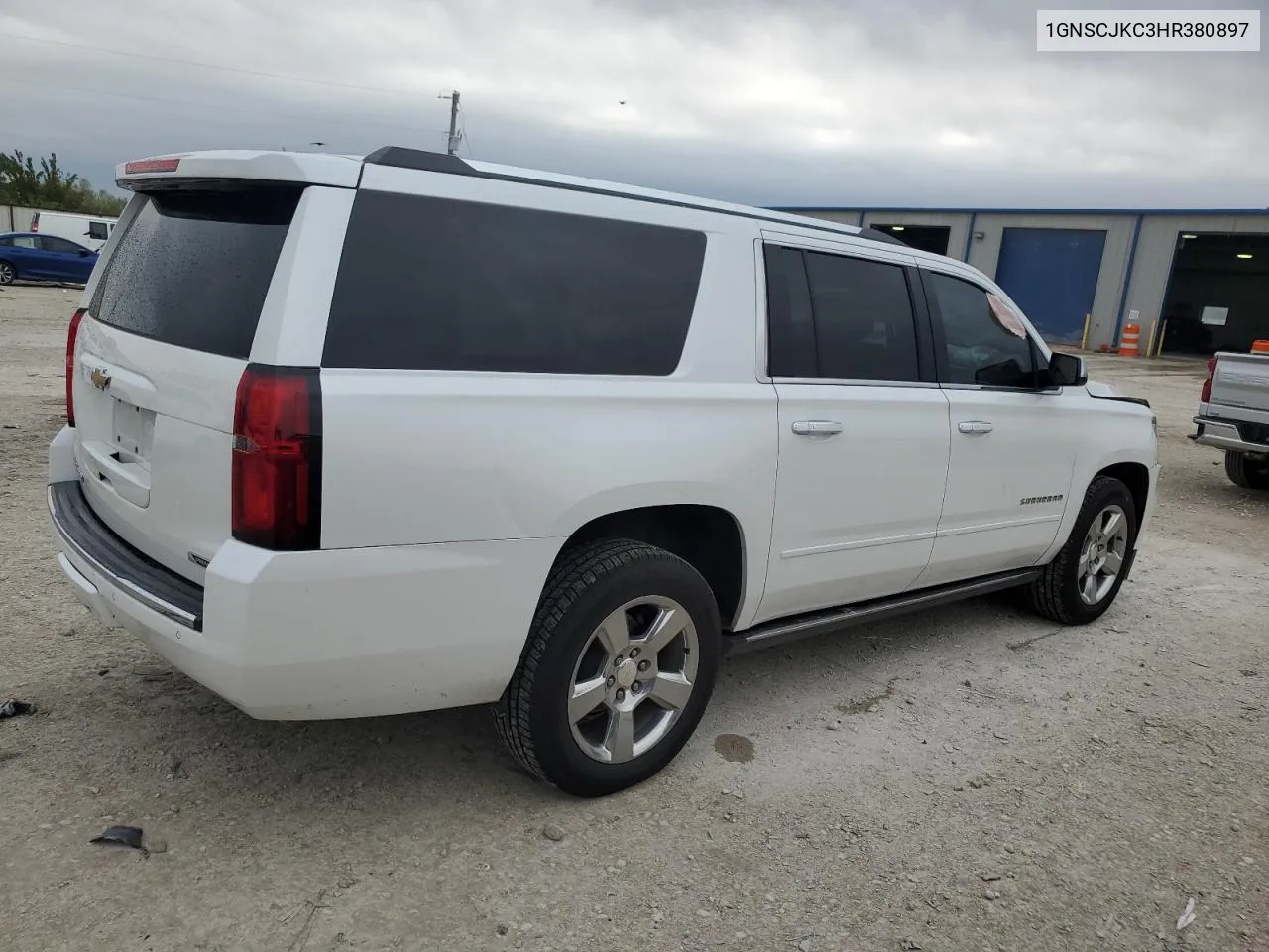 2017 Chevrolet Suburban C1500 Premier VIN: 1GNSCJKC3HR380897 Lot: 79512474