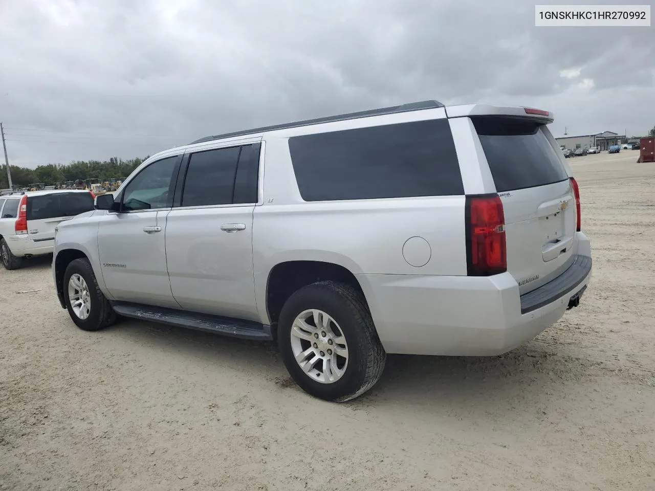 2017 Chevrolet Suburban K1500 Lt VIN: 1GNSKHKC1HR270992 Lot: 79939674