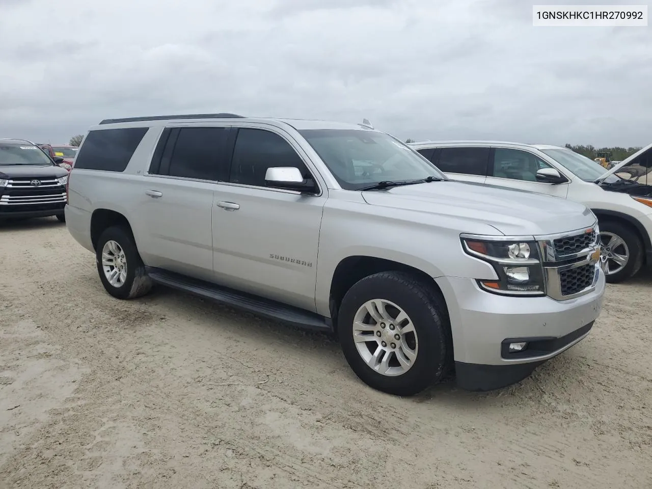 2017 Chevrolet Suburban K1500 Lt VIN: 1GNSKHKC1HR270992 Lot: 79939674