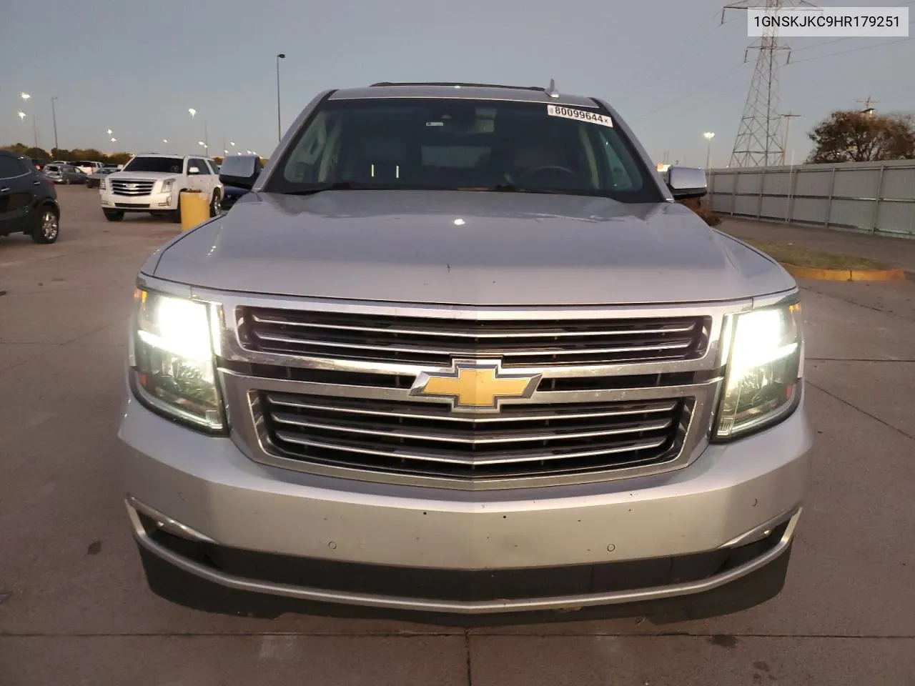 2017 Chevrolet Suburban K1500 Premier VIN: 1GNSKJKC9HR179251 Lot: 80099644