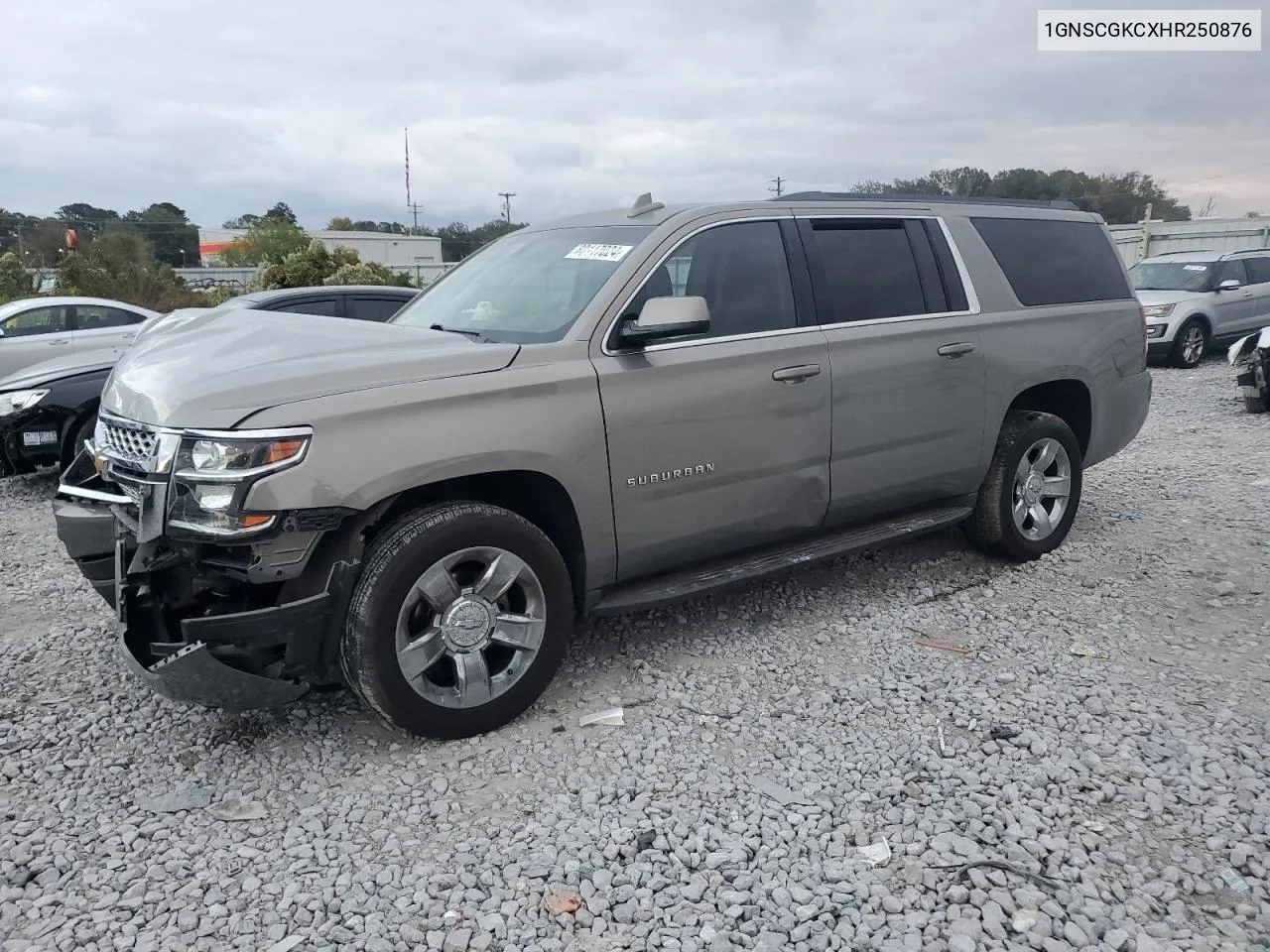 2017 Chevrolet Suburban C1500 Ls VIN: 1GNSCGKCXHR250876 Lot: 80117024