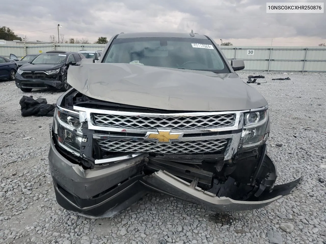 2017 Chevrolet Suburban C1500 Ls VIN: 1GNSCGKCXHR250876 Lot: 80117024