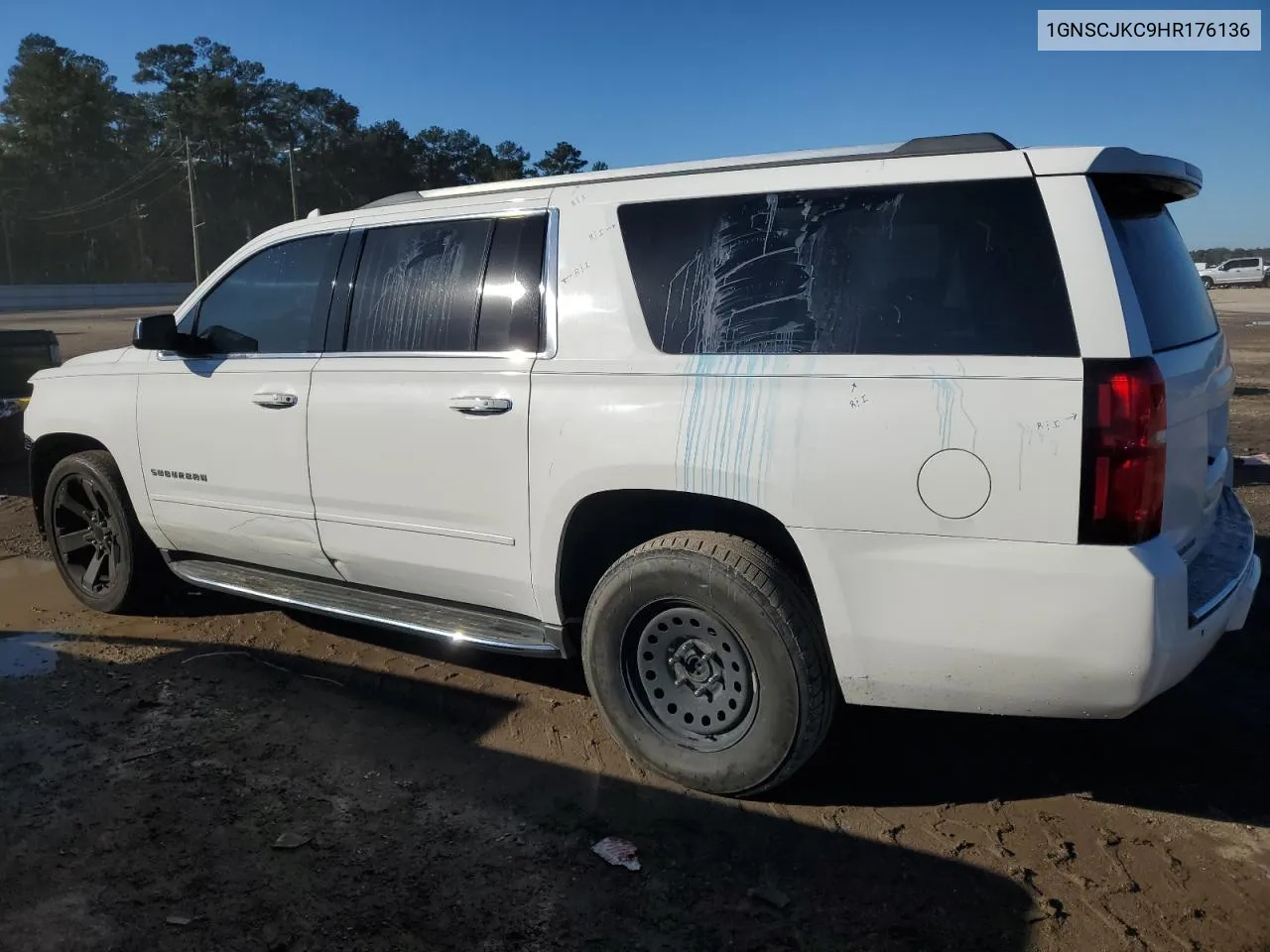 2017 Chevrolet Suburban C1500 Premier VIN: 1GNSCJKC9HR176136 Lot: 80743794