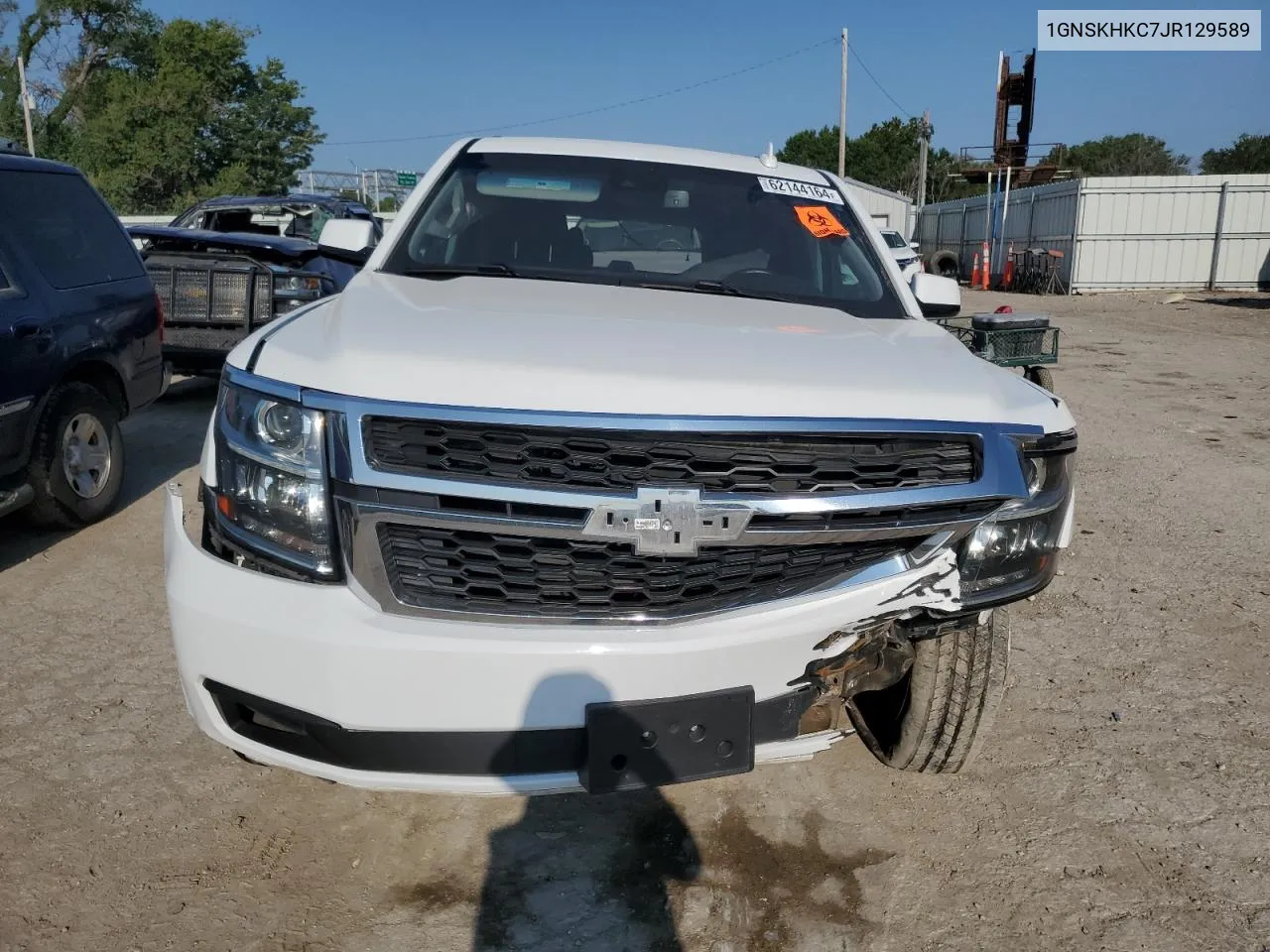 2018 Chevrolet Suburban K1500 Lt VIN: 1GNSKHKC7JR129589 Lot: 62144164