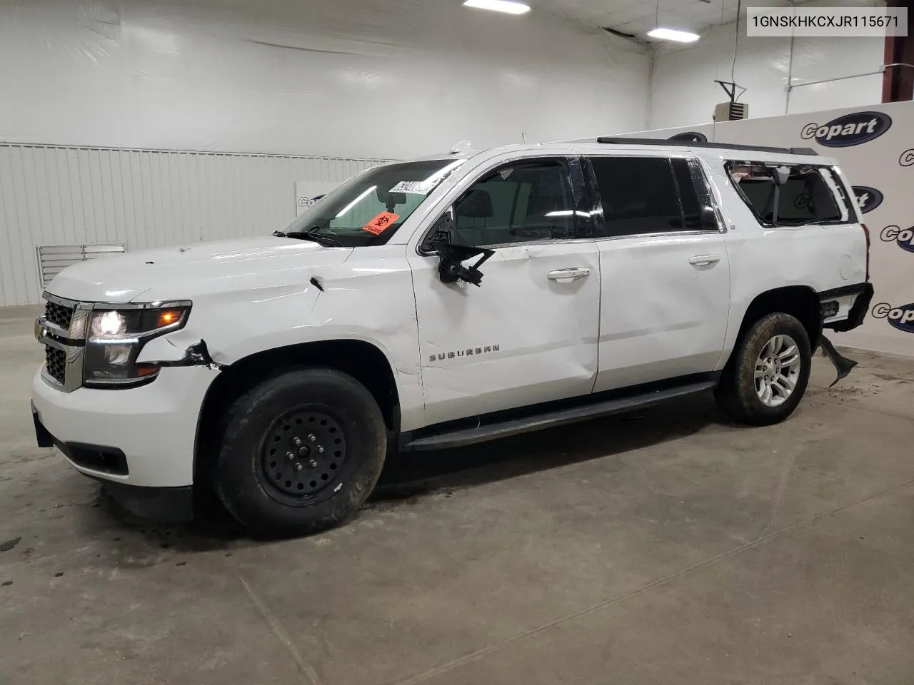 2018 Chevrolet Suburban K1500 Lt VIN: 1GNSKHKCXJR115671 Lot: 63240094