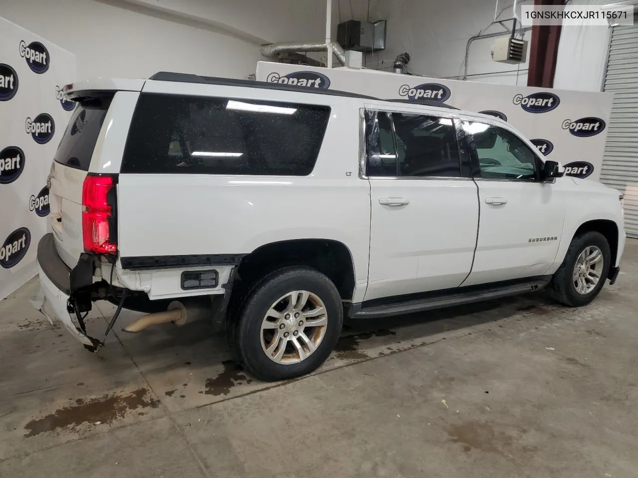 2018 Chevrolet Suburban K1500 Lt VIN: 1GNSKHKCXJR115671 Lot: 63240094