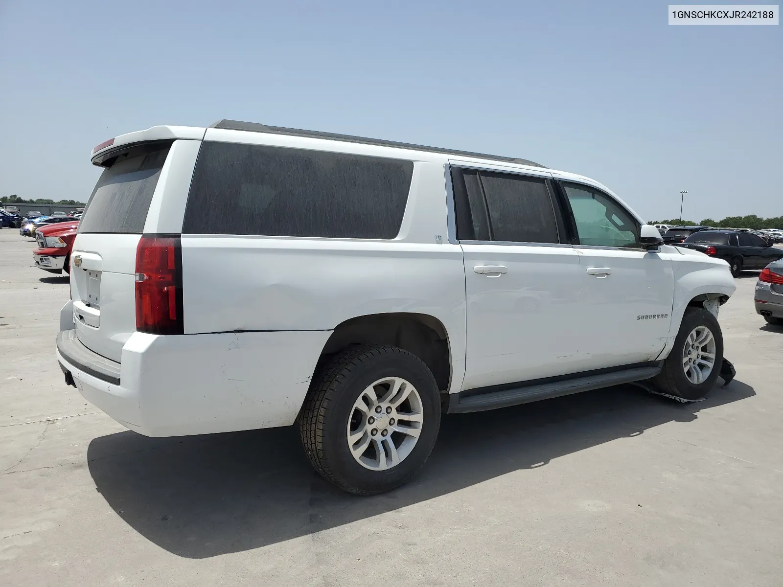 2018 Chevrolet Suburban Lt VIN: 1GNSCHKCXJR242188 Lot: 40765389