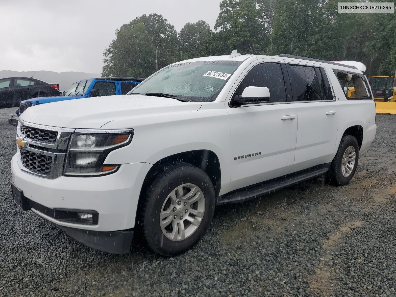 2018 Chevrolet Suburban C1500 Lt VIN: 1GNSCHKC8JR216396 Lot: 66121034