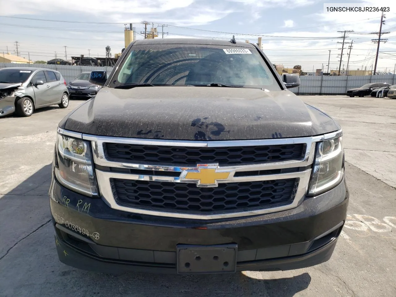 2018 Chevrolet Suburban C1500 Lt VIN: 1GNSCHKC8JR236423 Lot: 69986033