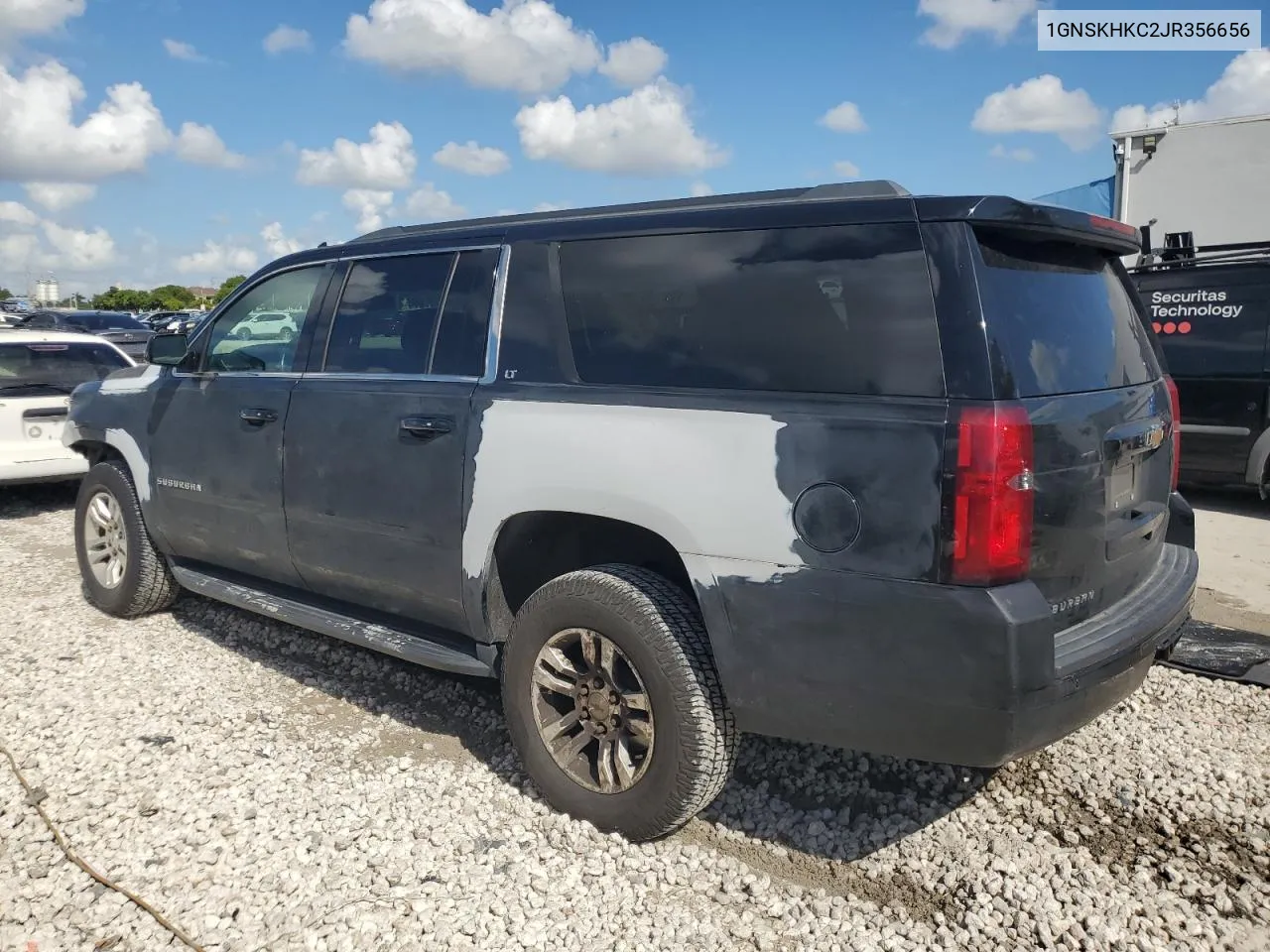 2018 Chevrolet Suburban K1500 Lt VIN: 1GNSKHKC2JR356656 Lot: 71422214