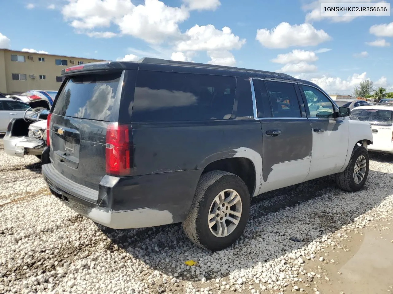 2018 Chevrolet Suburban K1500 Lt VIN: 1GNSKHKC2JR356656 Lot: 71422214