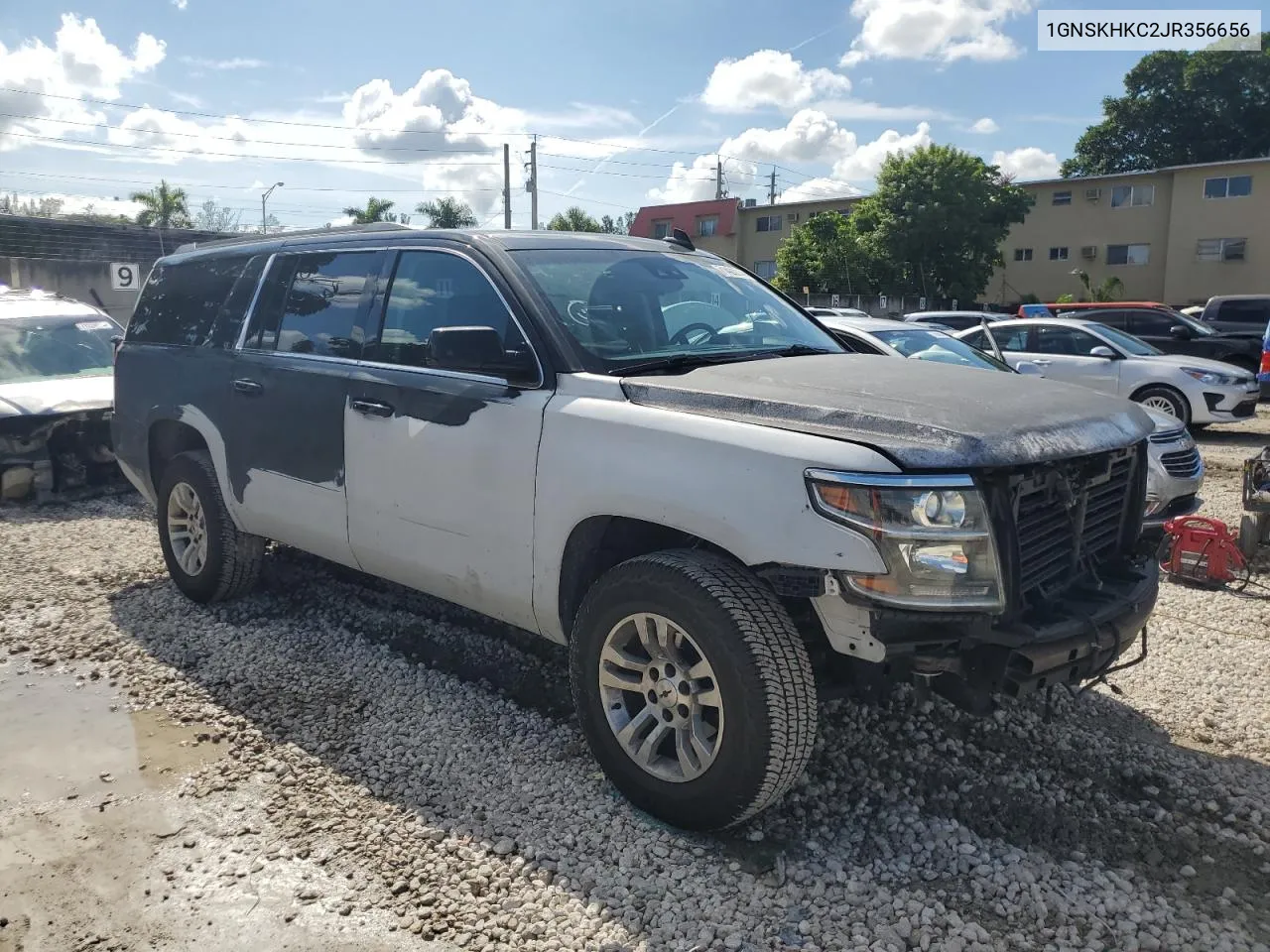 2018 Chevrolet Suburban K1500 Lt VIN: 1GNSKHKC2JR356656 Lot: 71422214