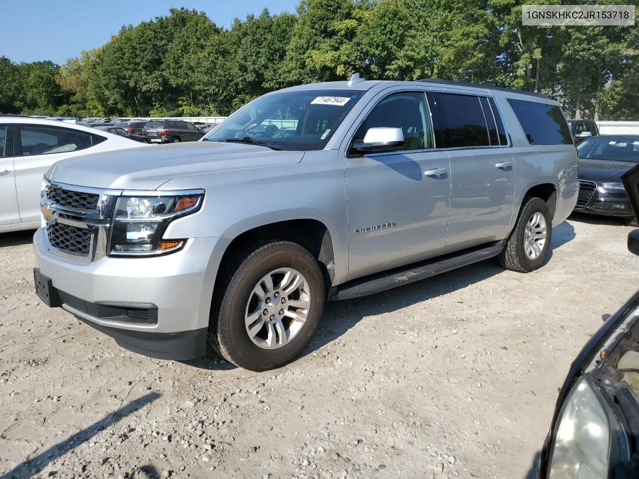 2018 Chevrolet Suburban K1500 Lt VIN: 1GNSKHKC2JR153718 Lot: 71467944