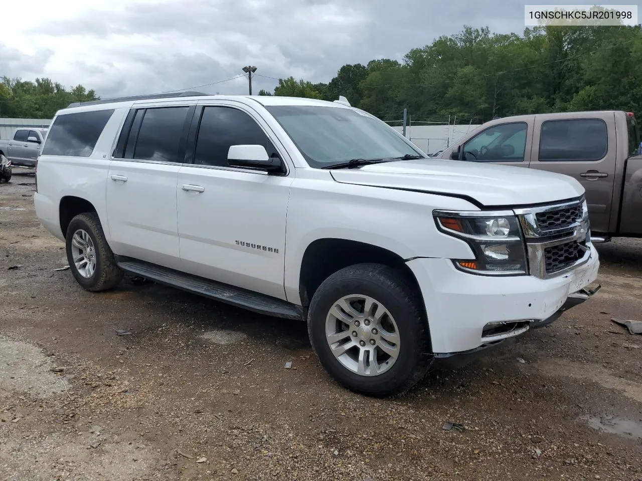 2018 Chevrolet Suburban C1500 Lt VIN: 1GNSCHKC5JR201998 Lot: 71657554