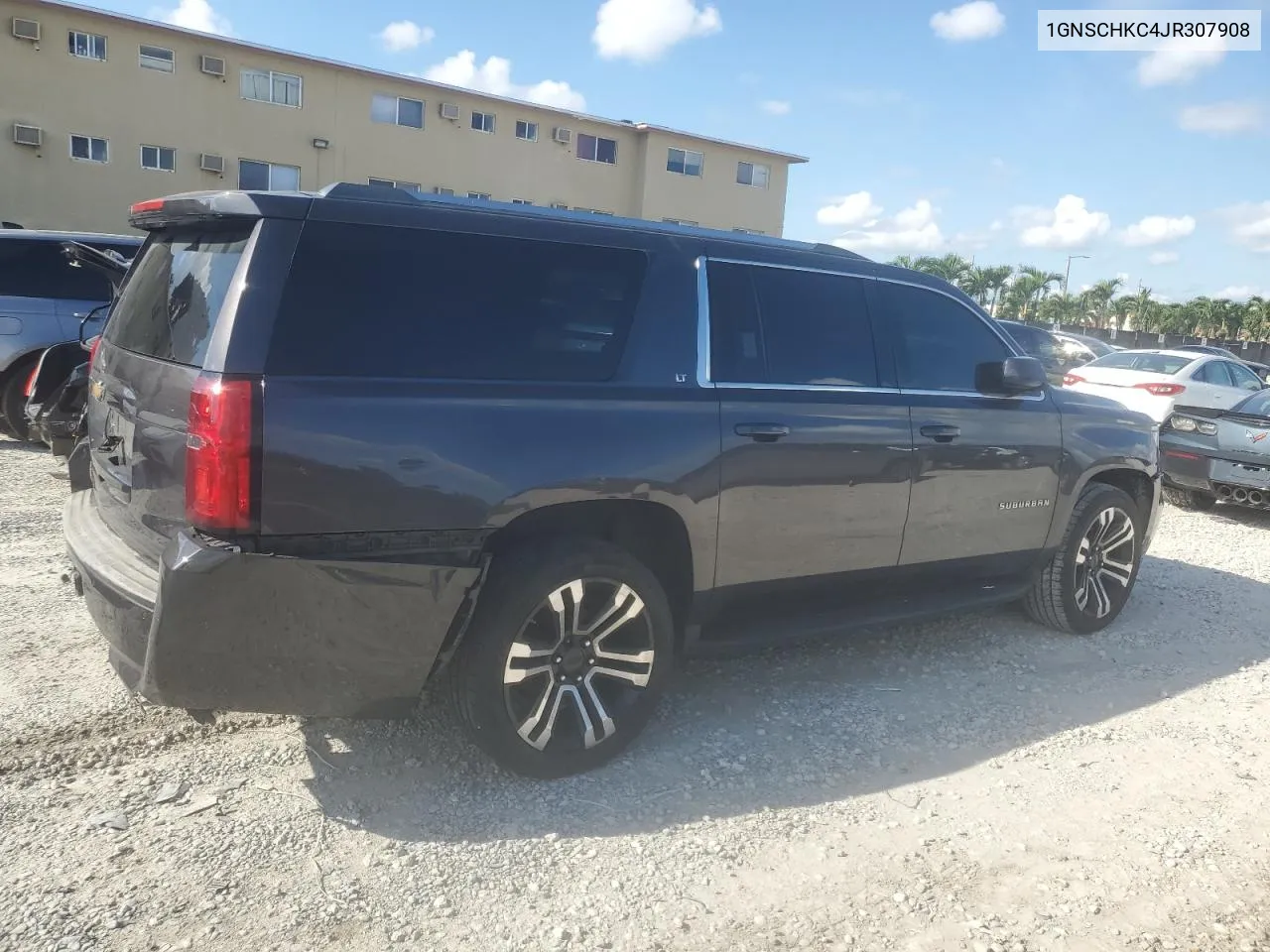 2018 Chevrolet Suburban C1500 Lt VIN: 1GNSCHKC4JR307908 Lot: 72033024