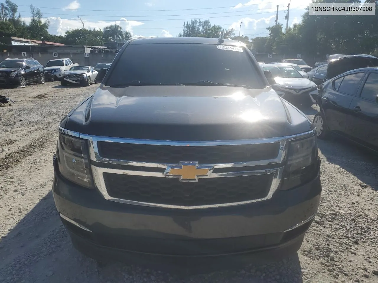 2018 Chevrolet Suburban C1500 Lt VIN: 1GNSCHKC4JR307908 Lot: 72033024