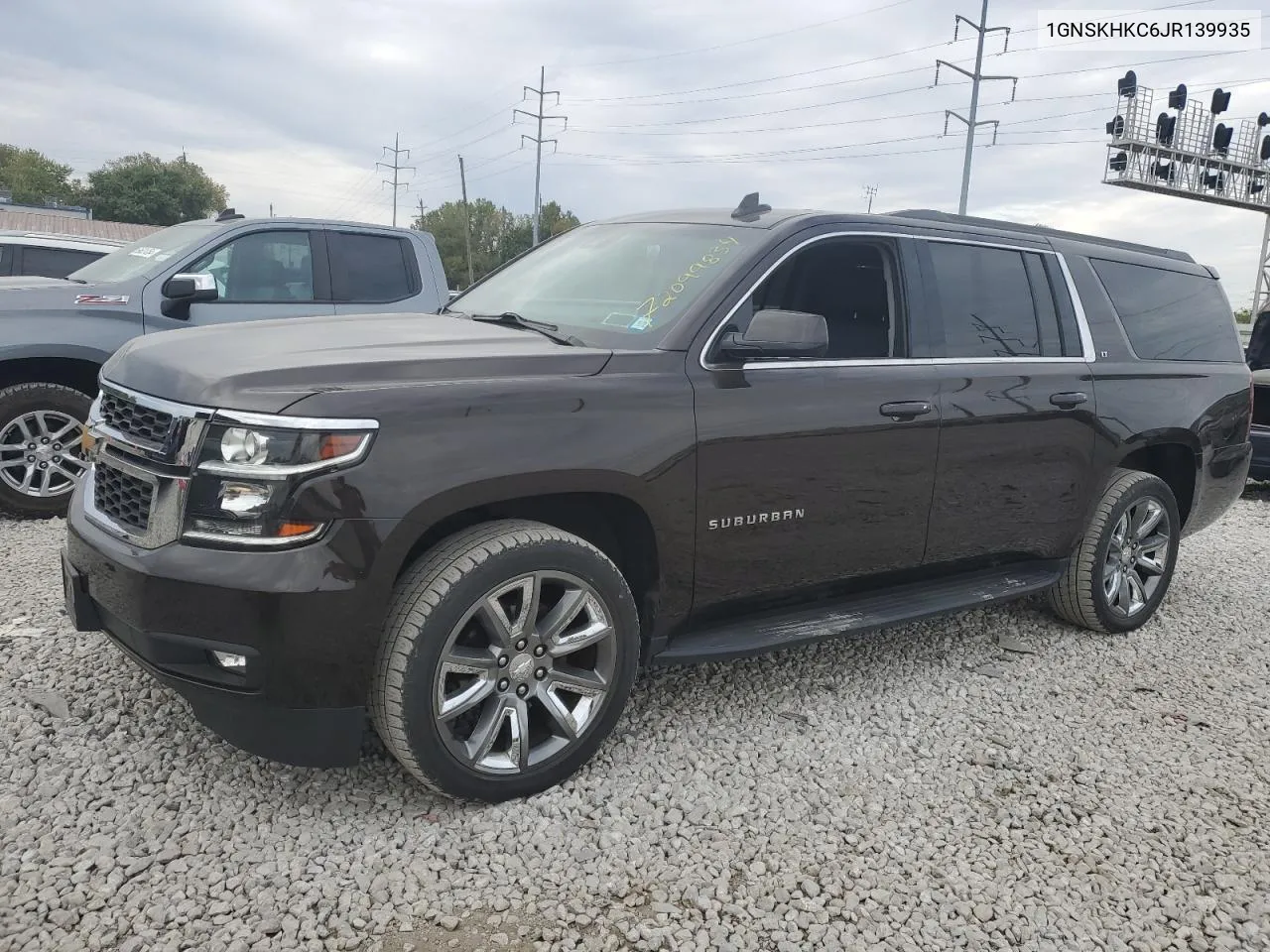 2018 Chevrolet Suburban K1500 Lt VIN: 1GNSKHKC6JR139935 Lot: 72099834