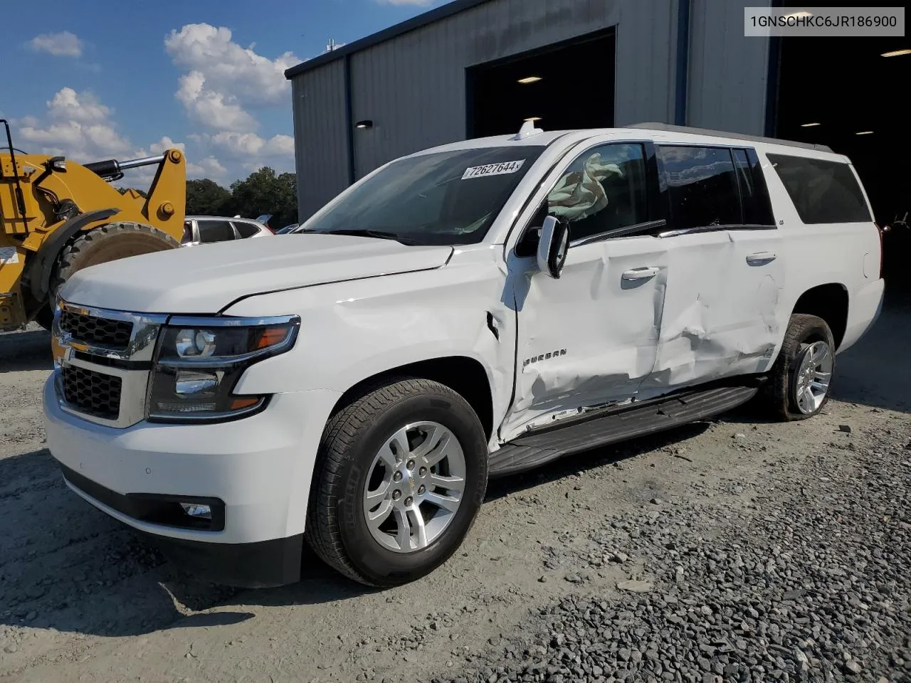 2018 Chevrolet Suburban C1500 Lt VIN: 1GNSCHKC6JR186900 Lot: 72627644