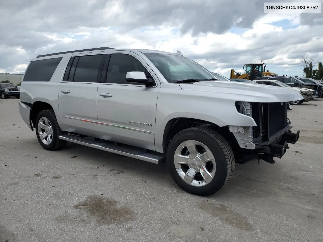 2018 Chevrolet Suburban C1500 Lt VIN: 1GNSCHKC4JR308752 Lot: 72677044