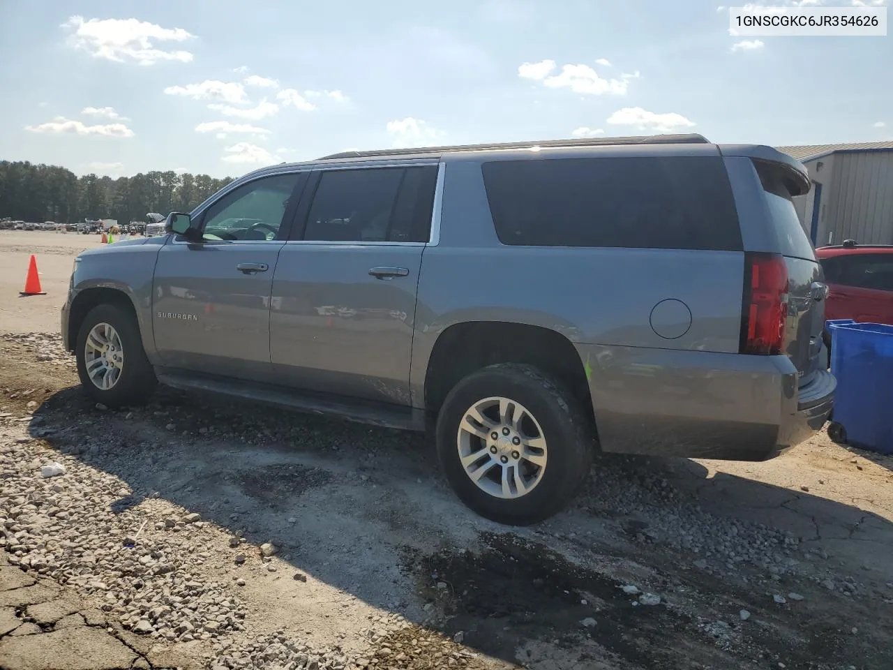 2018 Chevrolet Suburban C1500 Ls VIN: 1GNSCGKC6JR354626 Lot: 73721314