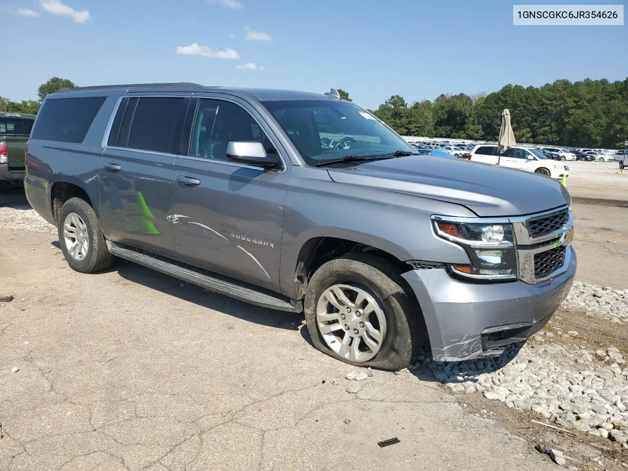 2018 Chevrolet Suburban C1500 Ls VIN: 1GNSCGKC6JR354626 Lot: 73721314