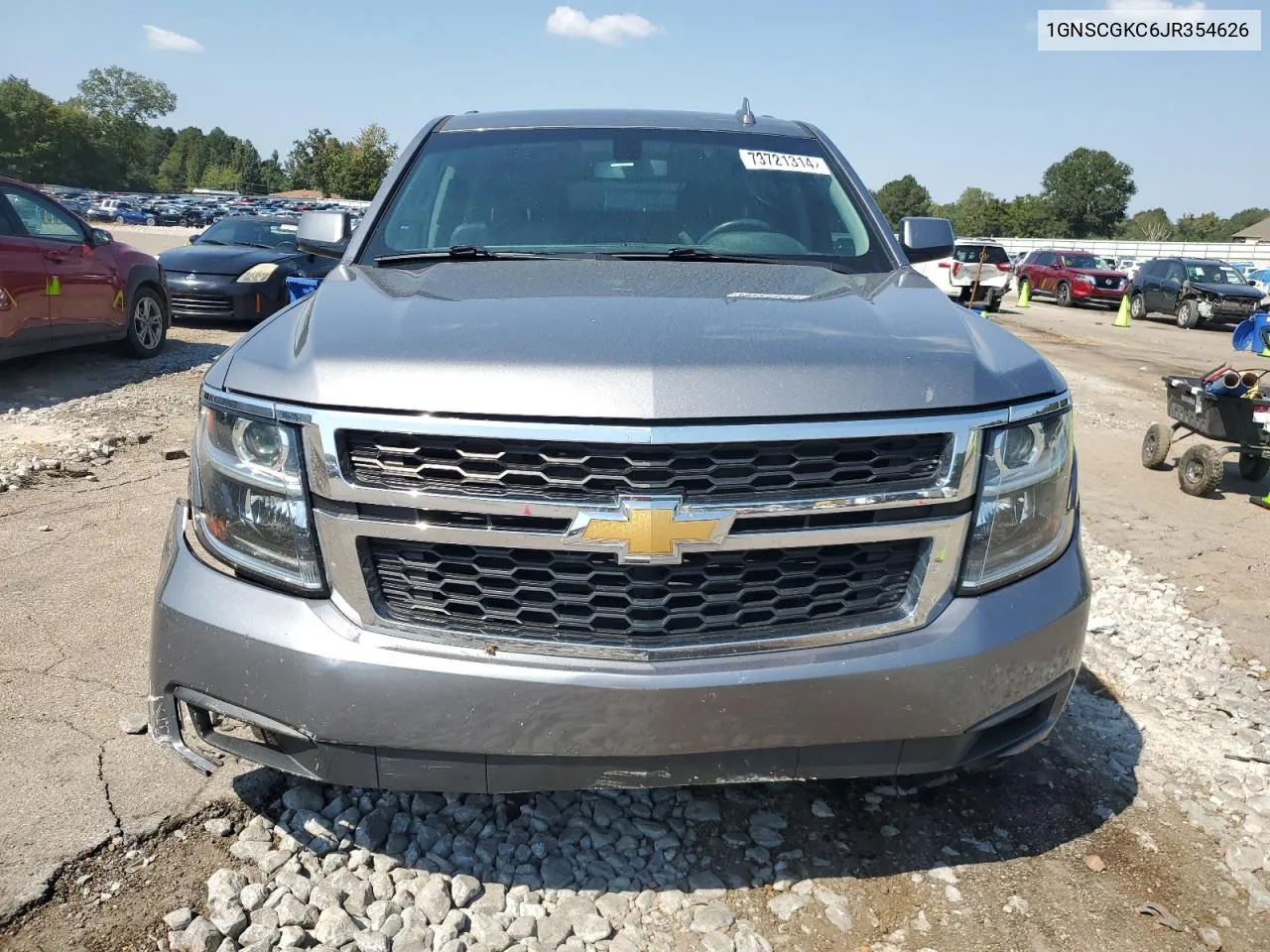 2018 Chevrolet Suburban C1500 Ls VIN: 1GNSCGKC6JR354626 Lot: 73721314