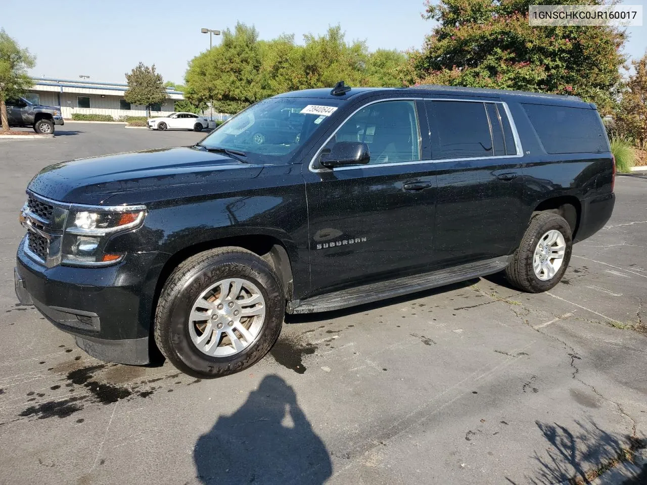 2018 Chevrolet Suburban C1500 Lt VIN: 1GNSCHKC0JR160017 Lot: 73940644