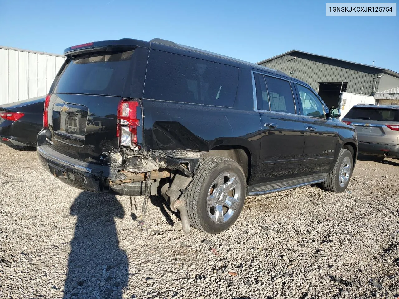 2018 Chevrolet Suburban K1500 Premier VIN: 1GNSKJKCXJR125754 Lot: 74512554