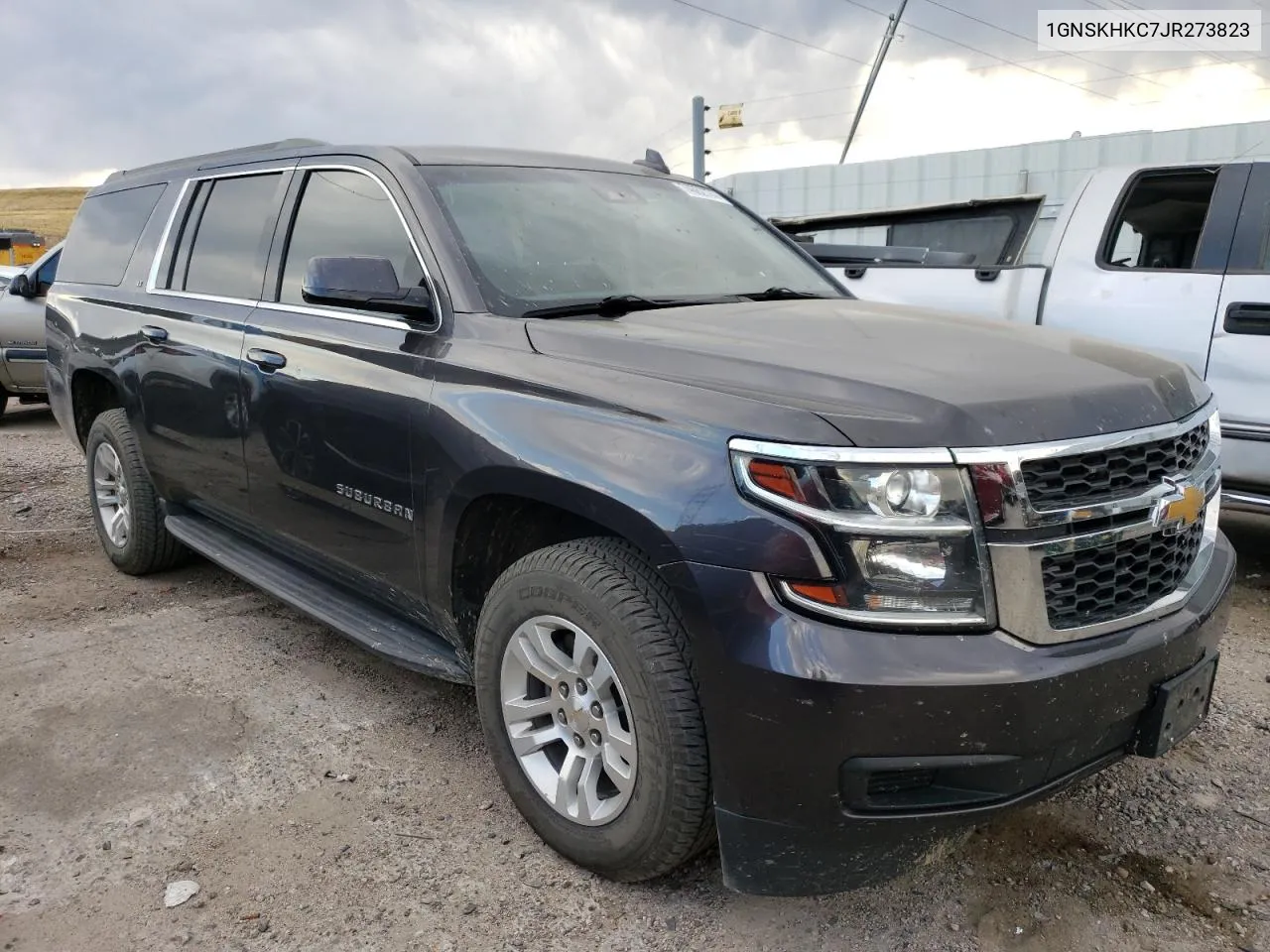 2018 Chevrolet Suburban K1500 Lt VIN: 1GNSKHKC7JR273823 Lot: 74662774