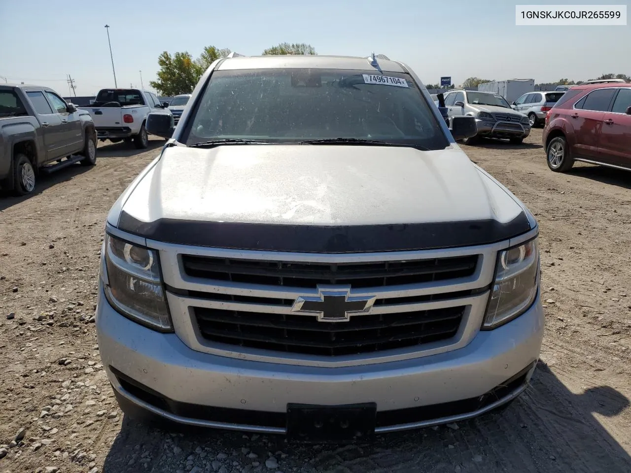 2018 Chevrolet Suburban K1500 Premier VIN: 1GNSKJKC0JR265599 Lot: 74967104