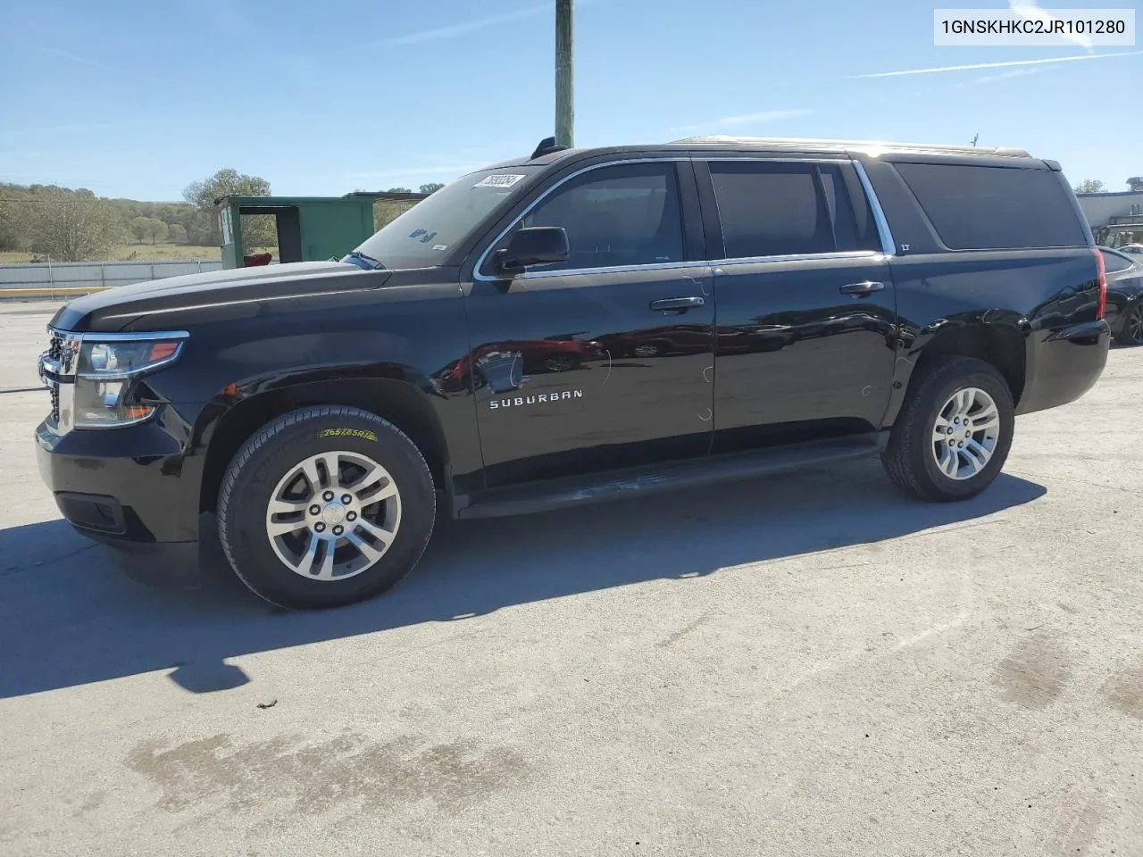 2018 Chevrolet Suburban K1500 Lt VIN: 1GNSKHKC2JR101280 Lot: 75093354