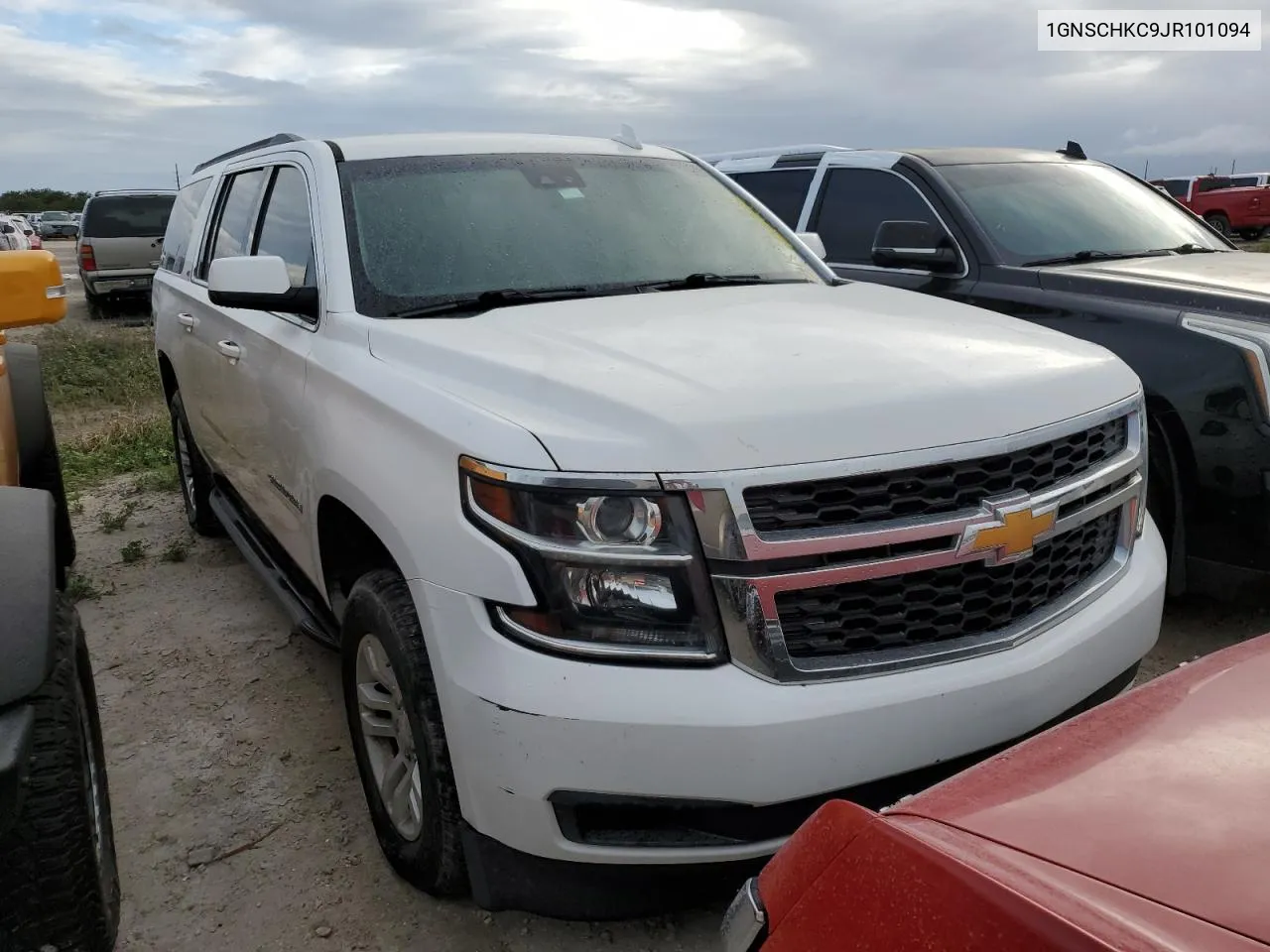 2018 Chevrolet Suburban C1500 Lt VIN: 1GNSCHKC9JR101094 Lot: 75164944