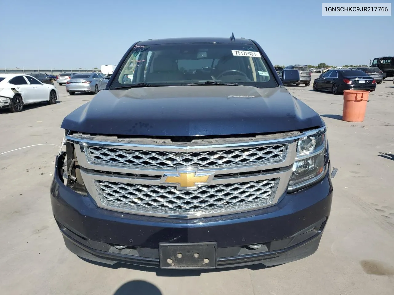 2018 Chevrolet Suburban C1500 Lt VIN: 1GNSCHKC9JR217766 Lot: 75172934