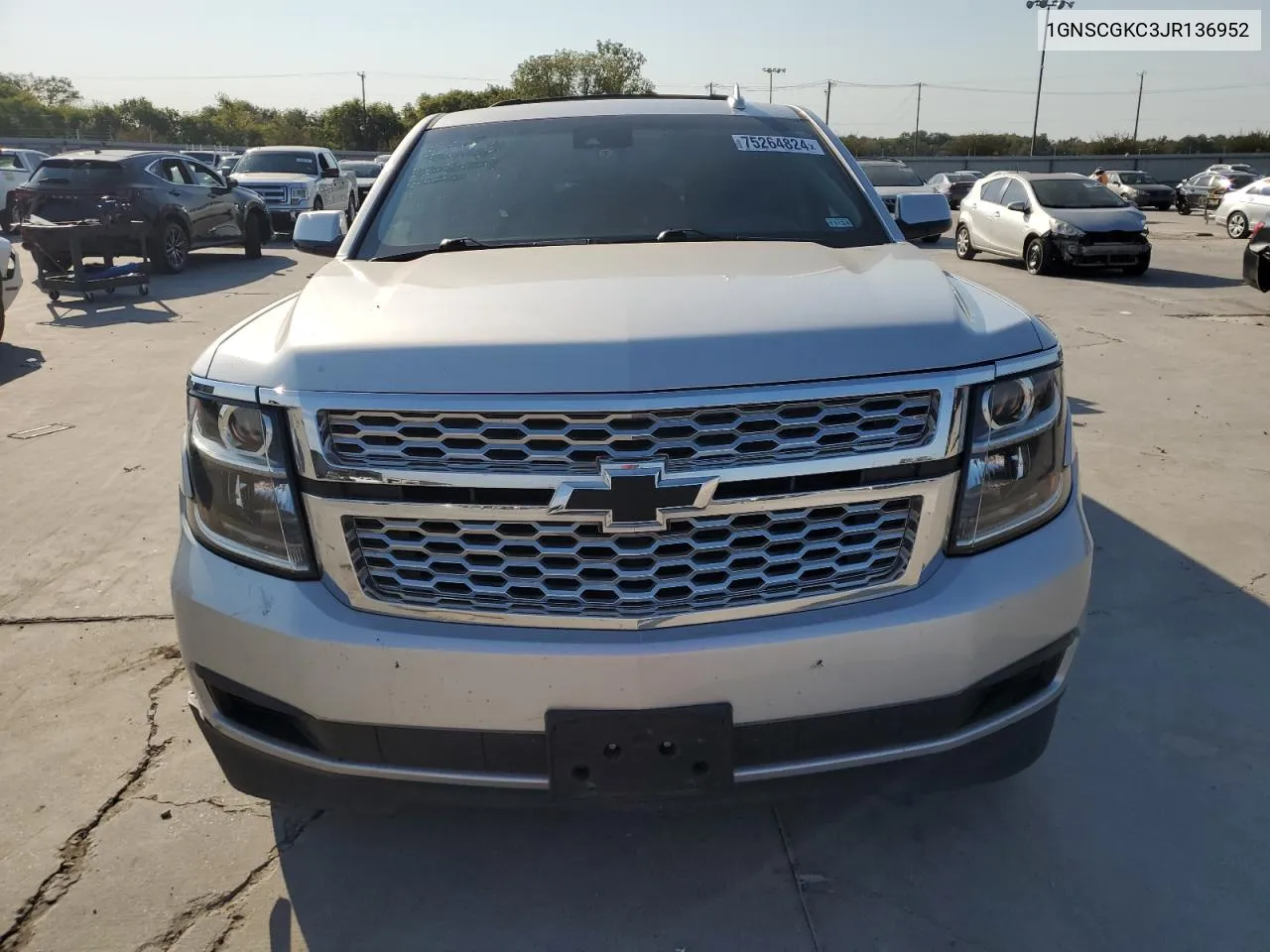 1GNSCGKC3JR136952 2018 Chevrolet Suburban C1500 Ls