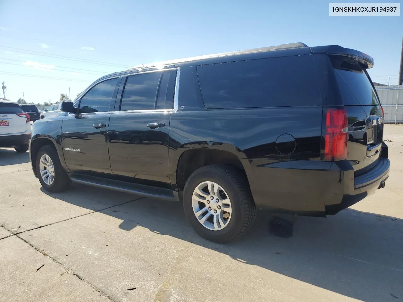 2018 Chevrolet Suburban K1500 Lt VIN: 1GNSKHKCXJR194937 Lot: 76045284