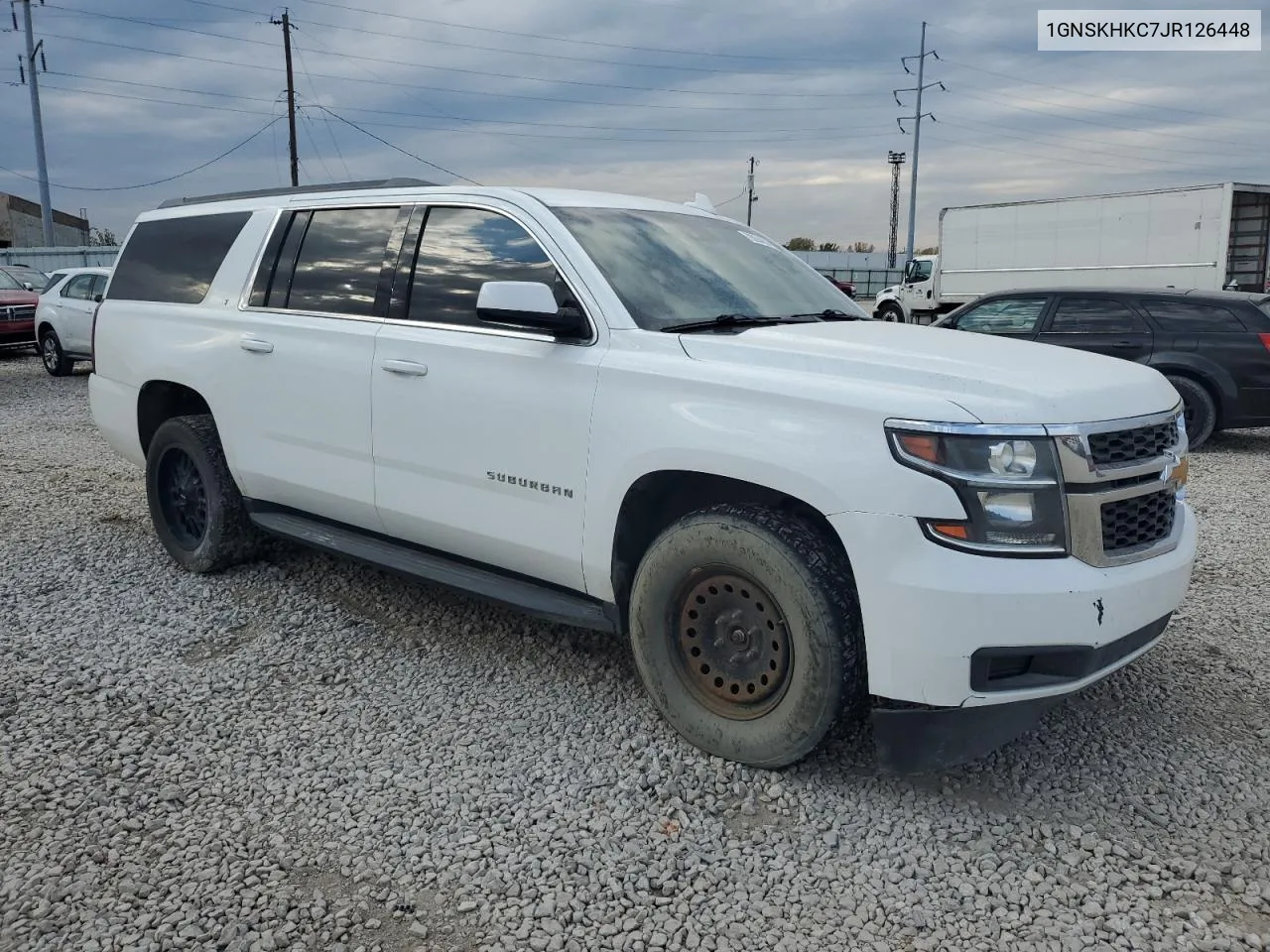 2018 Chevrolet Suburban K1500 Lt VIN: 1GNSKHKC7JR126448 Lot: 76204934