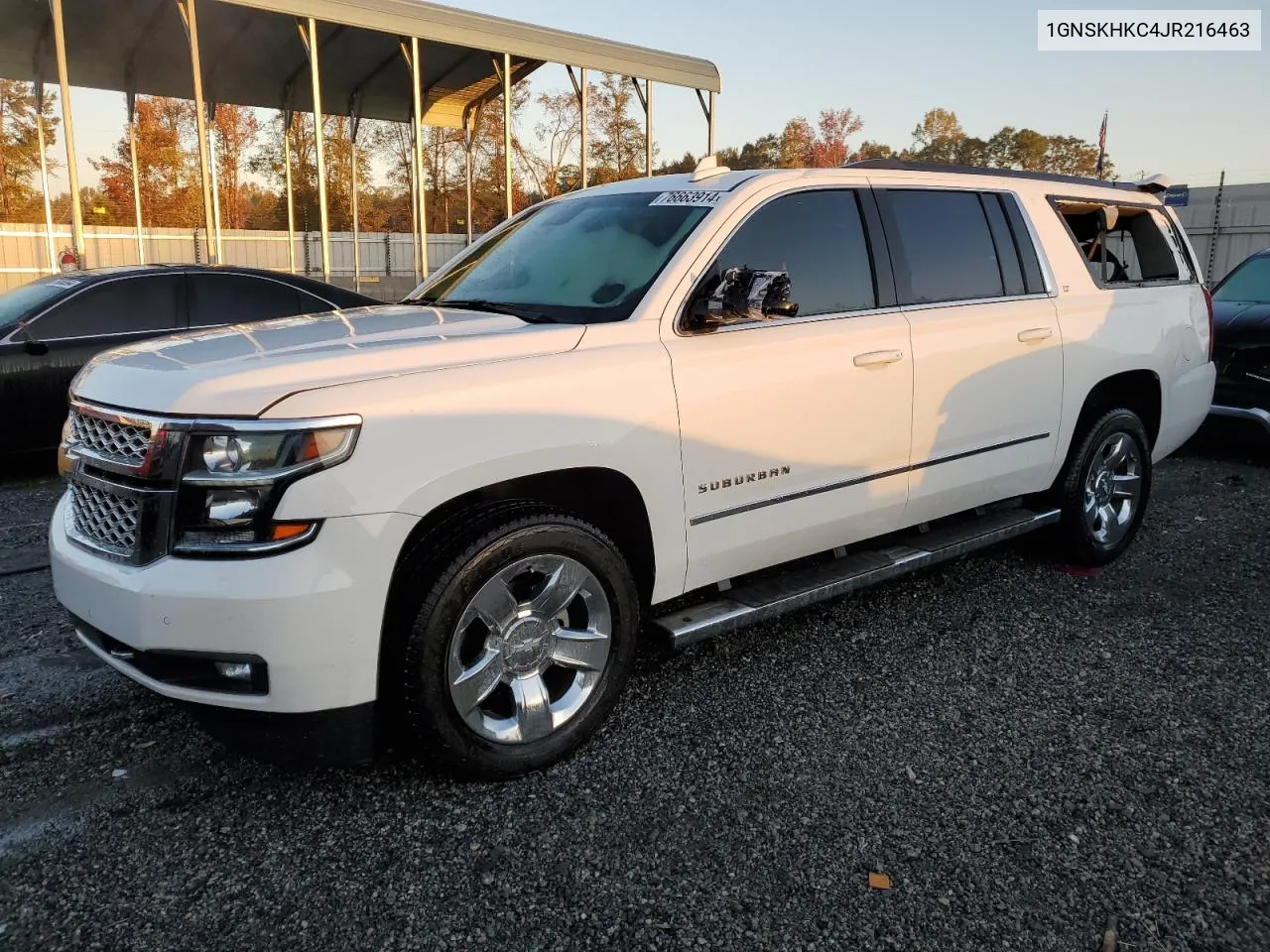 2018 Chevrolet Suburban K1500 Lt VIN: 1GNSKHKC4JR216463 Lot: 76663914