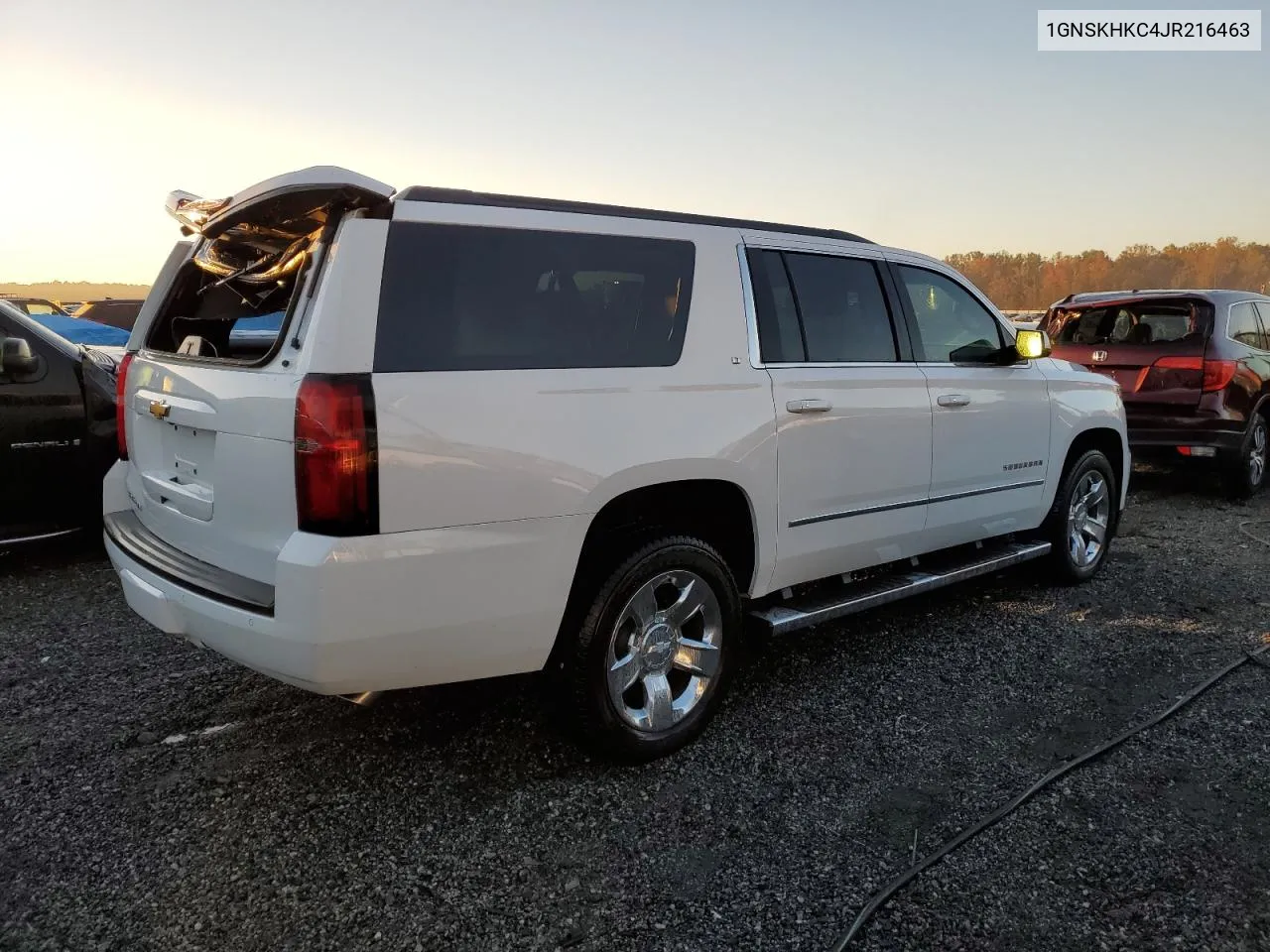 1GNSKHKC4JR216463 2018 Chevrolet Suburban K1500 Lt