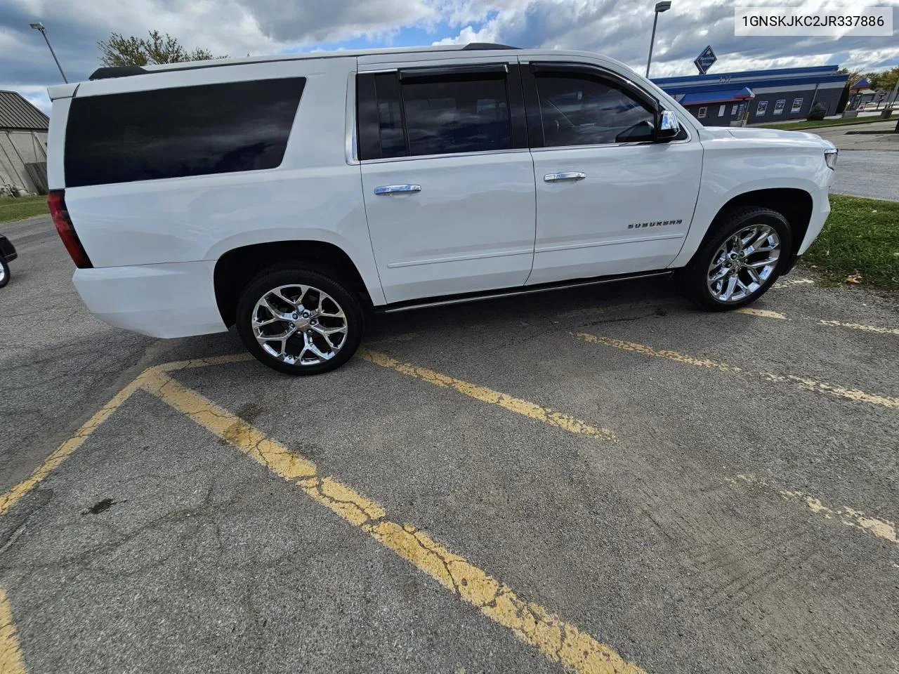 2018 Chevrolet Suburban K1500 Premier VIN: 1GNSKJKC2JR337886 Lot: 76735754