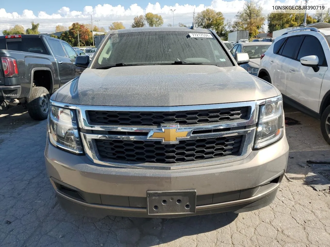 2018 Chevrolet Suburban K1500 Ls VIN: 1GNSKGEC8JR390719 Lot: 77217534