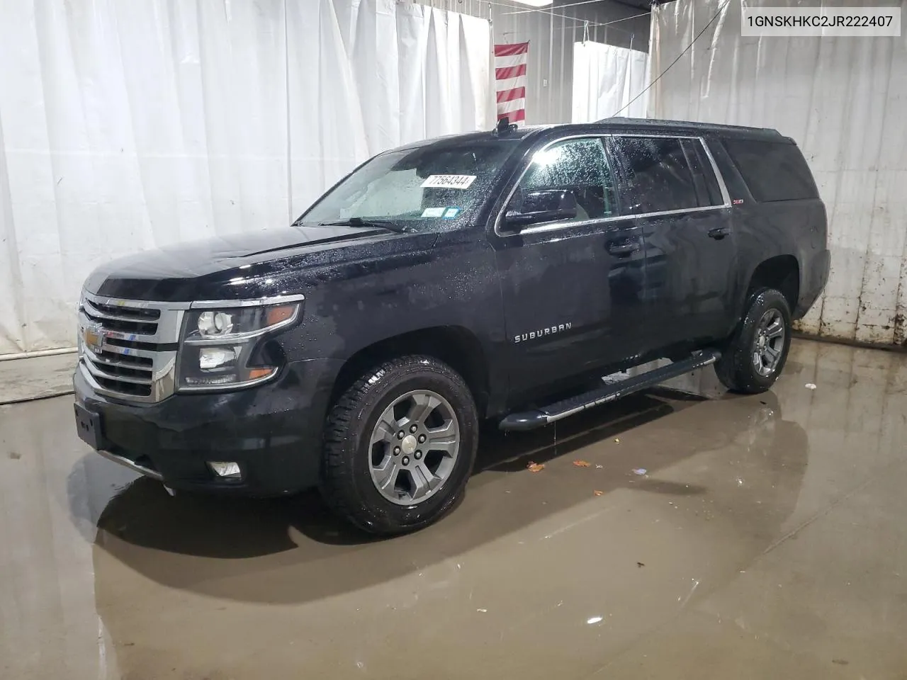 2018 Chevrolet Suburban K1500 Lt VIN: 1GNSKHKC2JR222407 Lot: 77564344