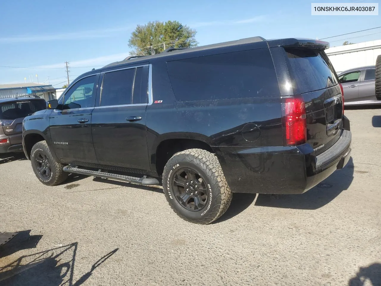 2018 Chevrolet Suburban K1500 Lt VIN: 1GNSKHKC6JR403087 Lot: 77587674