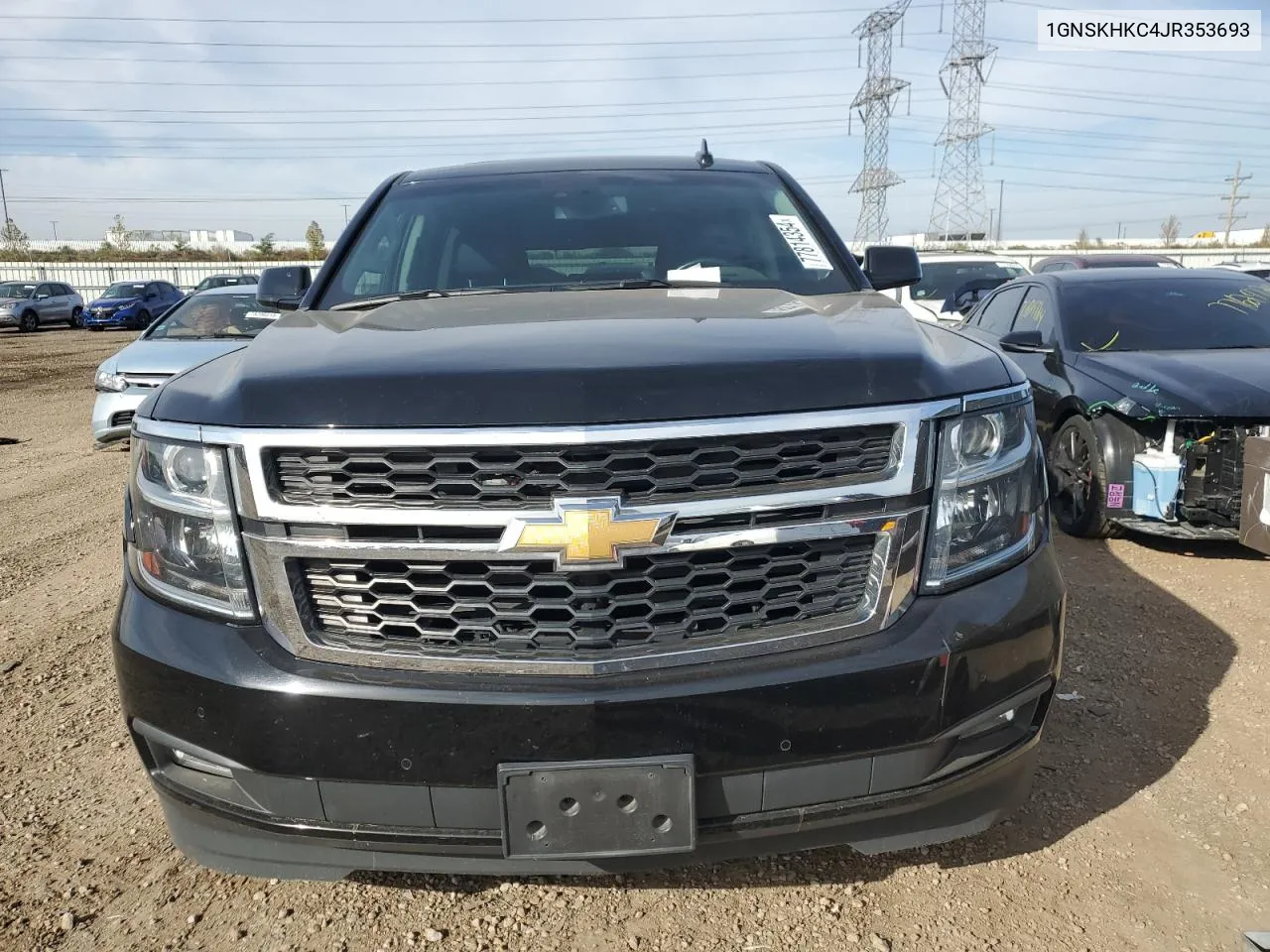 2018 Chevrolet Suburban K1500 Lt VIN: 1GNSKHKC4JR353693 Lot: 77814354