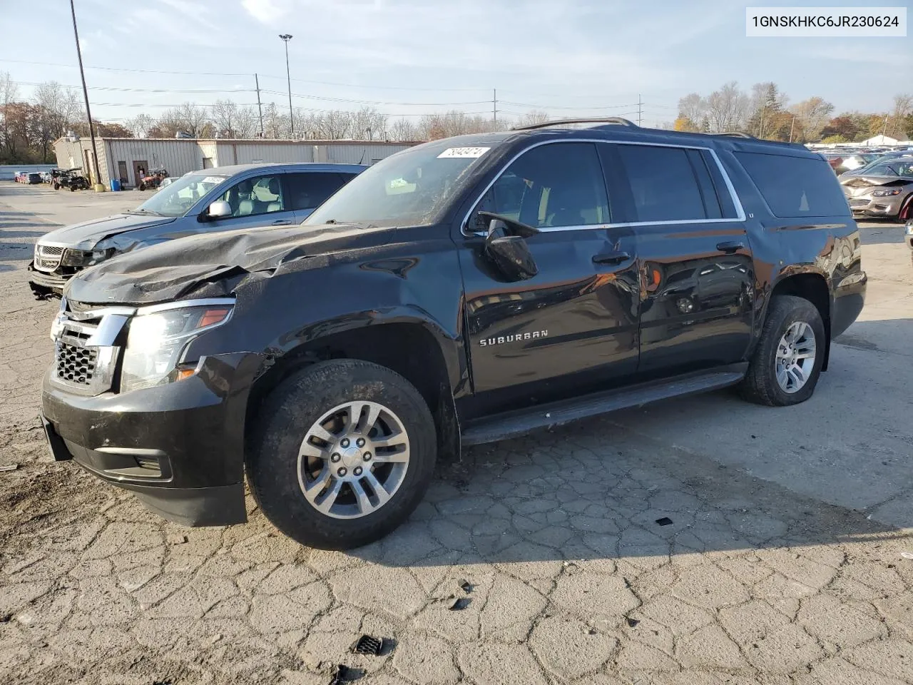 2018 Chevrolet Suburban K1500 Lt VIN: 1GNSKHKC6JR230624 Lot: 78043474