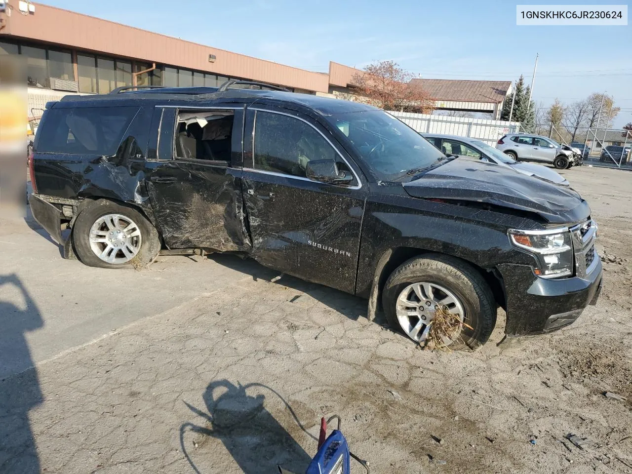 2018 Chevrolet Suburban K1500 Lt VIN: 1GNSKHKC6JR230624 Lot: 78043474